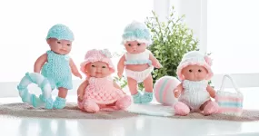 A Day at the Beach Doll Kit - Pink & Mint