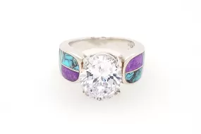 Brilliant David Rosales Shalako CZ Ring