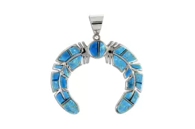 David Rosales Naja Turquoise Pendant